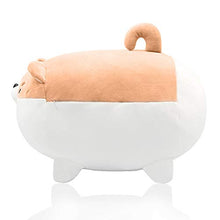Load image into Gallery viewer, Auspicious beginning Stuffed Animal Shiba Inu Plush Toy Anime Corgi Kawaii Plush Dog Soft Pillow, Plush Toy Gifts for Boys Girls(Brown, 15.7")