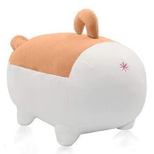 Load image into Gallery viewer, Auspicious beginning Stuffed Animal Shiba Inu Plush Toy Anime Corgi Kawaii Plush Dog Soft Pillow, Plush Toy Gifts for Boys Girls(Brown, 15.7")