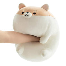 Load image into Gallery viewer, Auspicious beginning Stuffed Animal Shiba Inu Plush Toy Anime Corgi Kawaii Plush Dog Soft Pillow, Plush Toy Gifts for Boys Girls(Brown, 15.7")