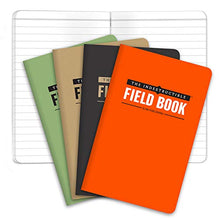 Load image into Gallery viewer, Elan Publishing Company The Indestructible, Waterproof, Tearproof, Weatherproof Field Notebook - 3.5"x5.5" - Combo Colors - Lined Memo Book - Pack of 4