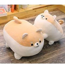 Load image into Gallery viewer, Auspicious beginning Stuffed Animal Shiba Inu Plush Toy Anime Corgi Kawaii Plush Dog Soft Pillow, Plush Toy Gifts for Boys Girls(Brown, 15.7")
