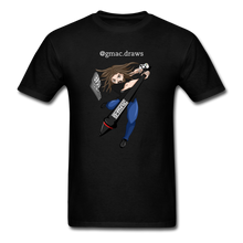 Load image into Gallery viewer, G-MAC Draws Logo Tee - black