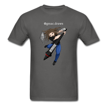 Load image into Gallery viewer, G-MAC Draws Logo Tee - charcoal