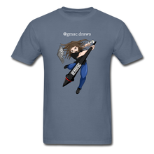 Load image into Gallery viewer, G-MAC Draws Logo Tee - denim