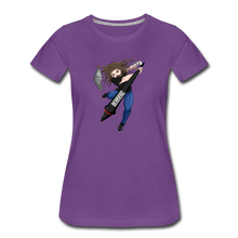 Load image into Gallery viewer, G-MAC Logo Women’s Premium T-Shirt - purple