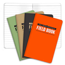 Load image into Gallery viewer, Elan Publishing Company The Indestructible, Waterproof, Tearproof, Weatherproof Field Notebook - 3.5&quot;x5.5&quot; - Combo Colors - Lined Memo Book - Pack of 4
