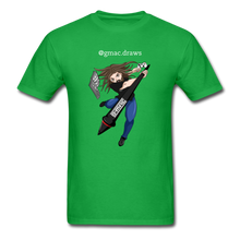 Load image into Gallery viewer, G-MAC Draws Logo Tee - bright green
