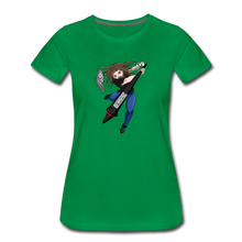 Load image into Gallery viewer, G-MAC Logo Women’s Premium T-Shirt - kelly green
